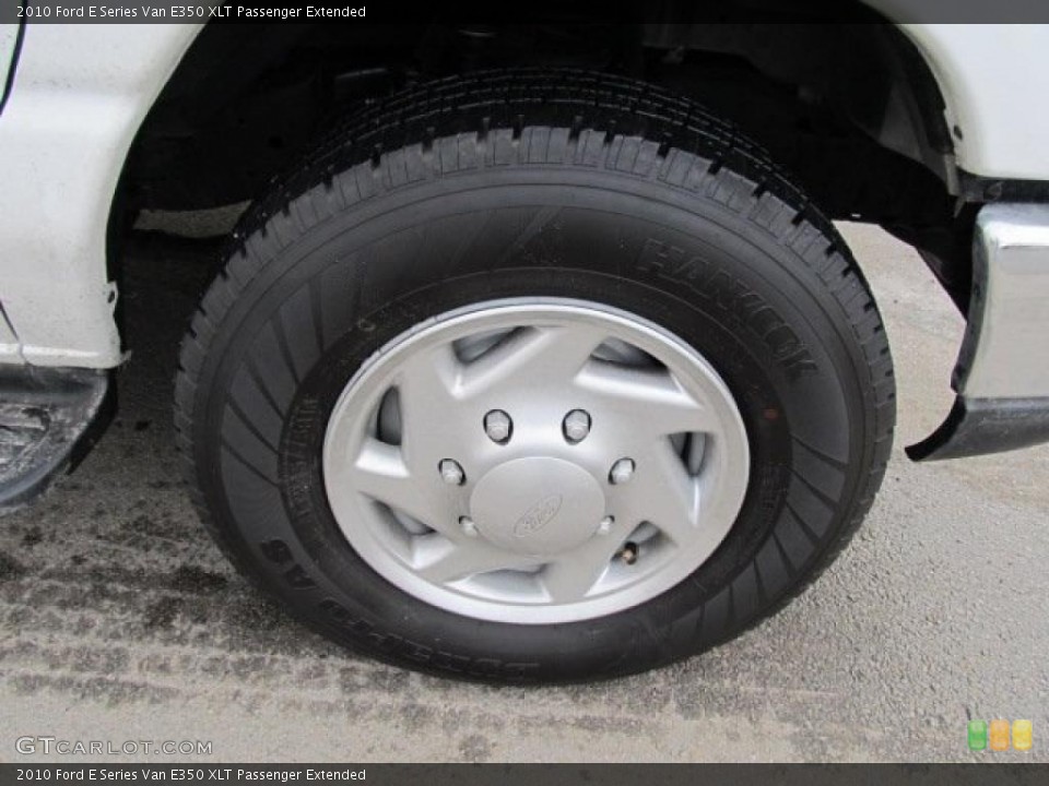 2010 Ford E Series Van E350 XLT Passenger Extended Wheel and Tire Photo #43285524