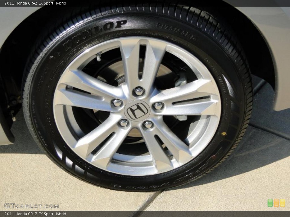 2011 Honda CR-Z EX Sport Hybrid Wheel and Tire Photo #43297272