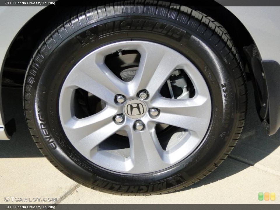 2010 Honda Odyssey Touring Wheel and Tire Photo #43299372