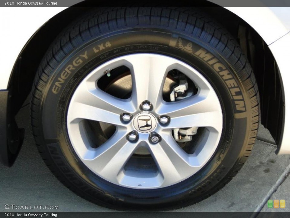 2010 Honda Odyssey Touring Wheel and Tire Photo #43299400