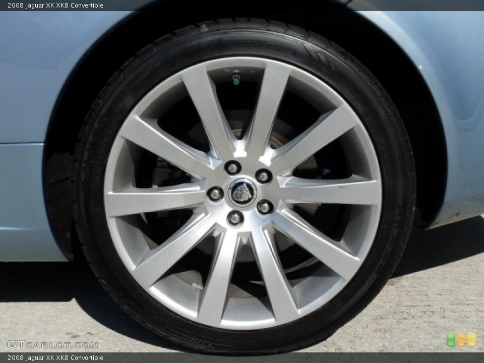 2008 Jaguar XK XK8 Convertible Wheel and Tire Photo #43320599