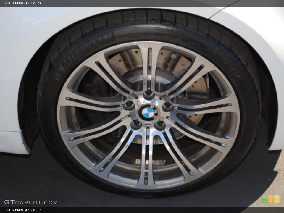 2008 BMW M3 Coupe Wheel and Tire Photo #43323076