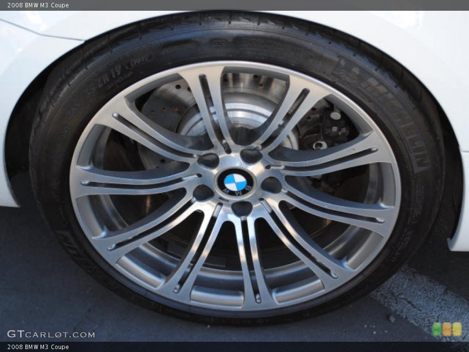 2008 BMW M3 Coupe Wheel and Tire Photo #43323139