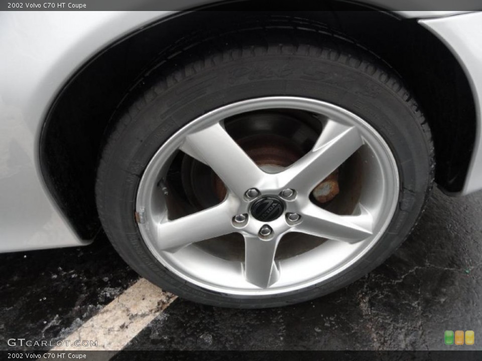 2002 Volvo C70 HT Coupe Wheel and Tire Photo #43323800