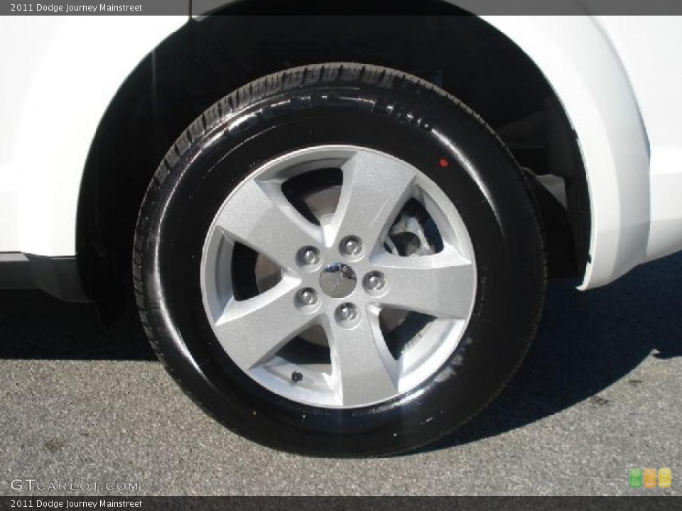 2011 Dodge Journey Mainstreet Wheel and Tire Photo #43327203