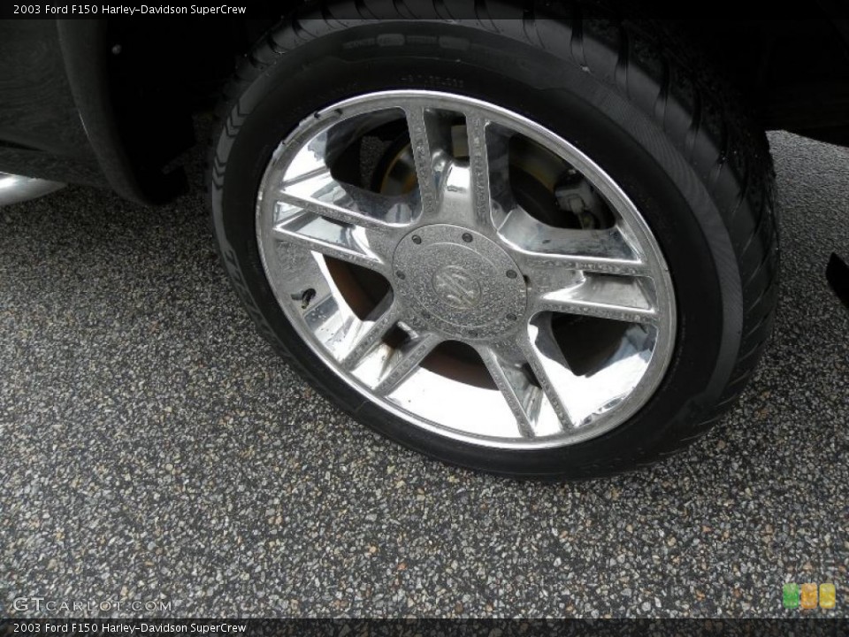 2003 Ford F150 Harley-Davidson SuperCrew Wheel and Tire Photo #43330643