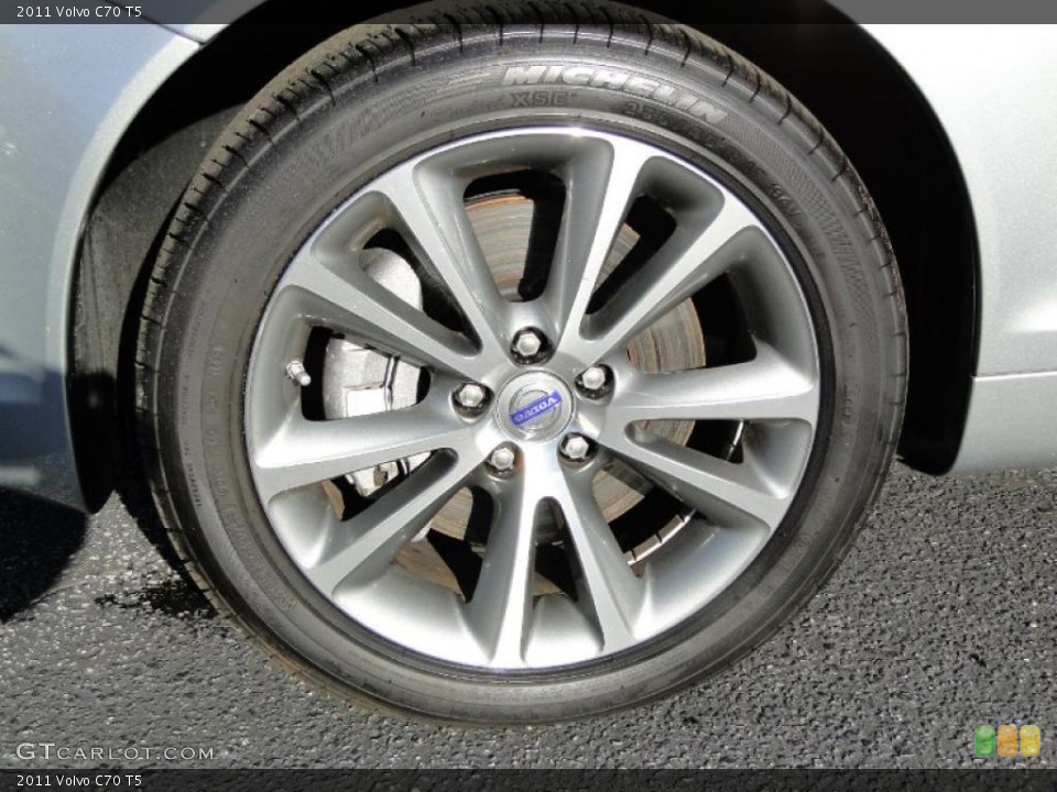 2011 Volvo C70 T5 Wheel and Tire Photo #43333287