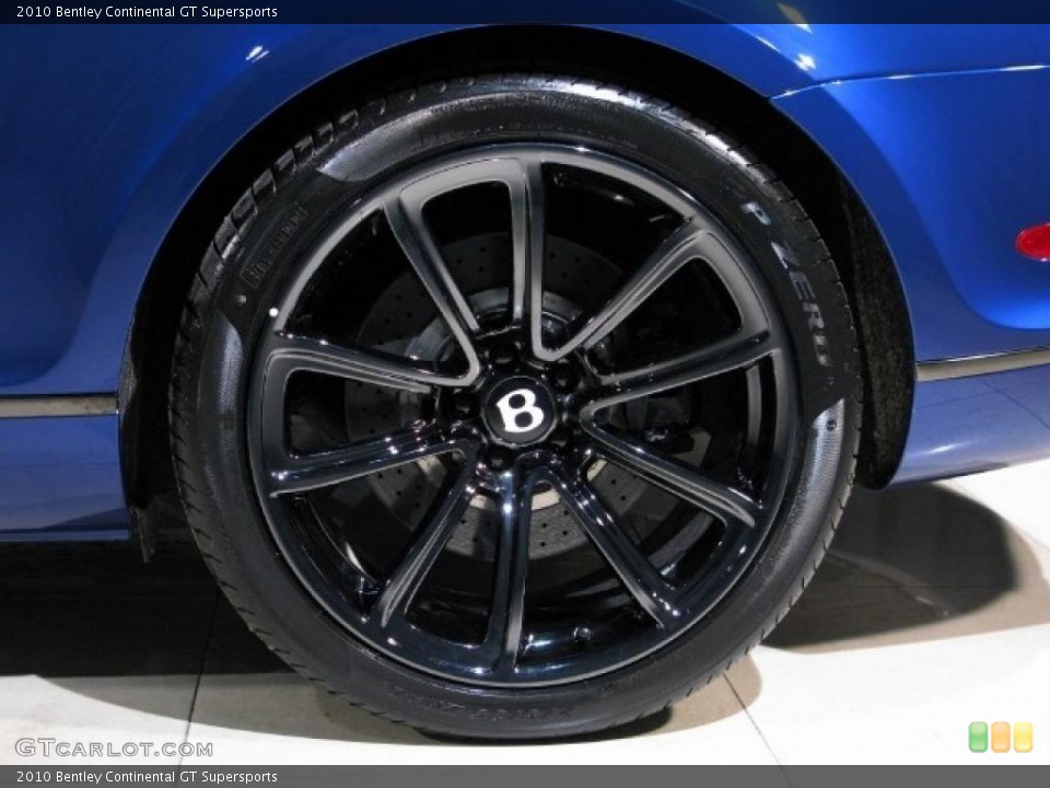 2010 Bentley Continental GT Supersports Wheel and Tire Photo #43344055