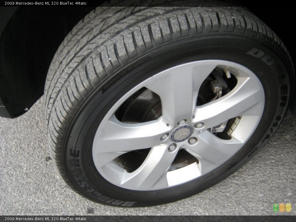 2009 Mercedes-Benz ML 320 BlueTec 4Matic Wheel and Tire Photo #43344363