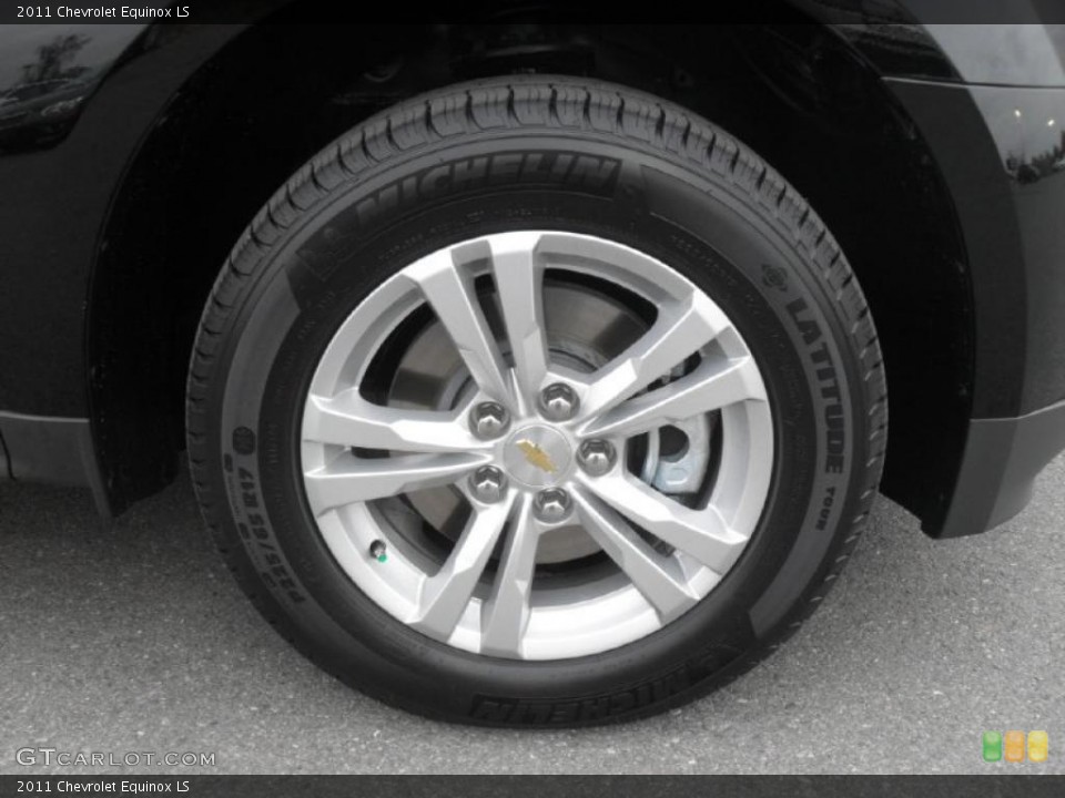 2011 Chevrolet Equinox LS Wheel and Tire Photo #43356499