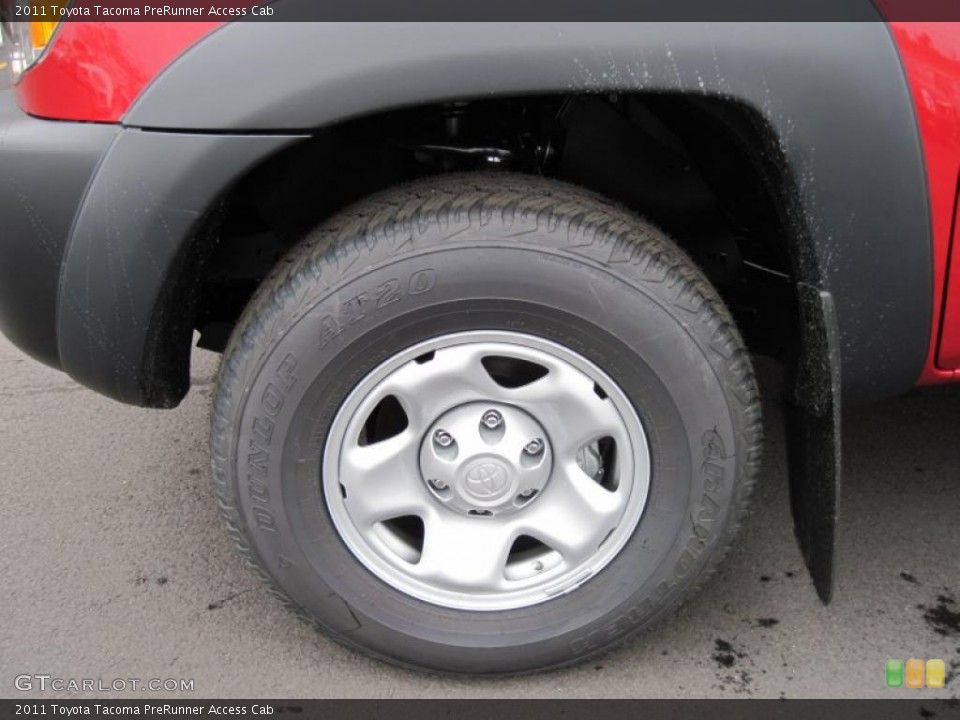 2011 Toyota Tacoma PreRunner Access Cab Wheel and Tire Photo #43364128