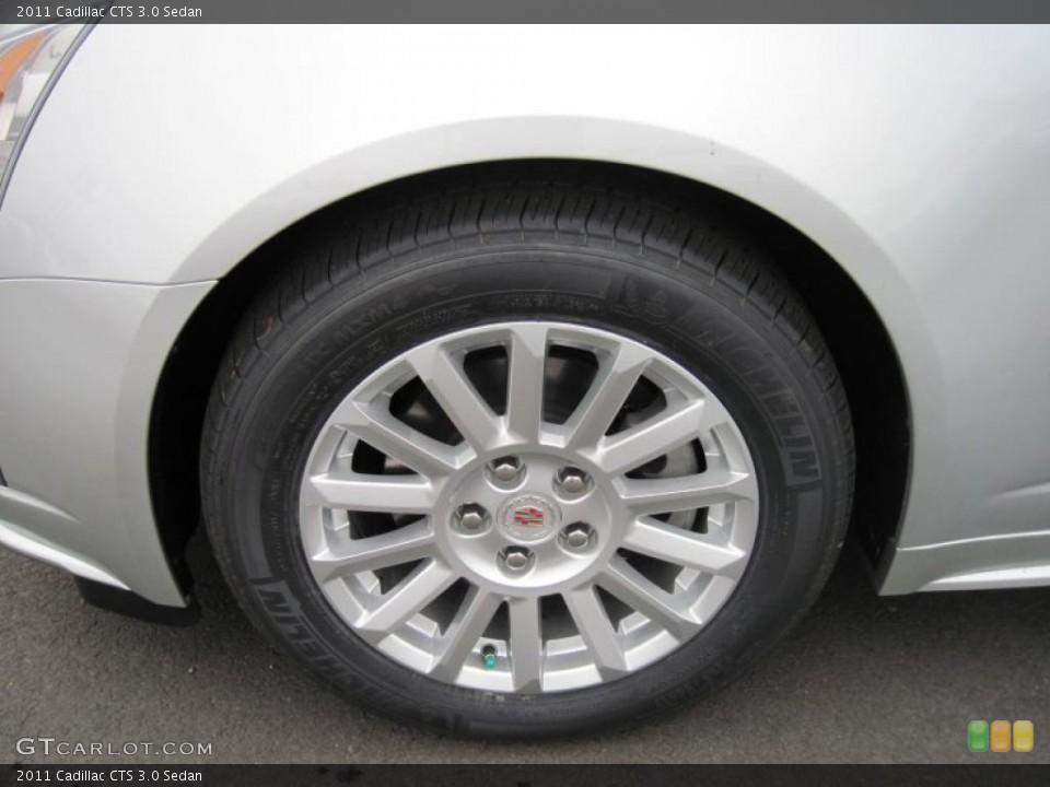 2011 Cadillac CTS 3.0 Sedan Wheel and Tire Photo #43365520