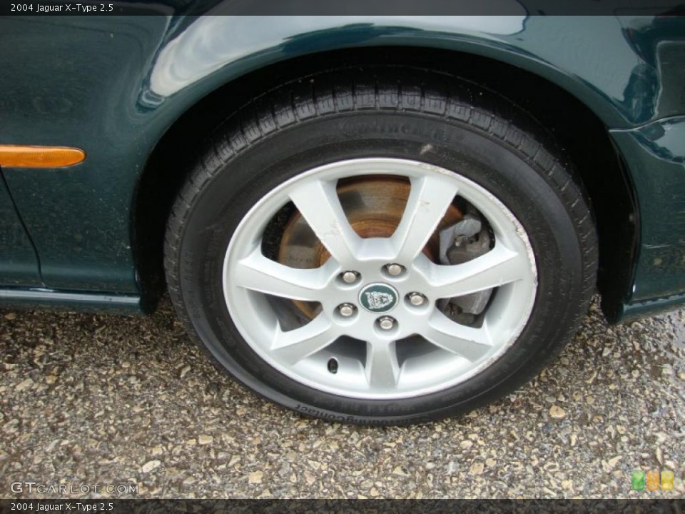 2004 Jaguar X-Type 2.5 Wheel and Tire Photo #43368236
