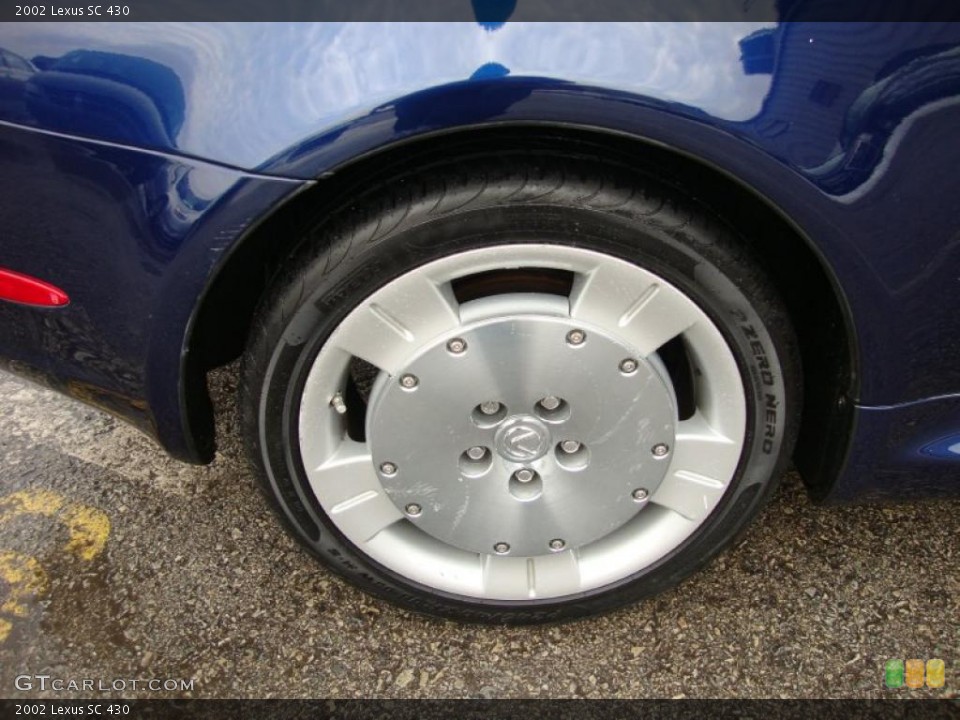2002 Lexus SC 430 Wheel and Tire Photo #43368983