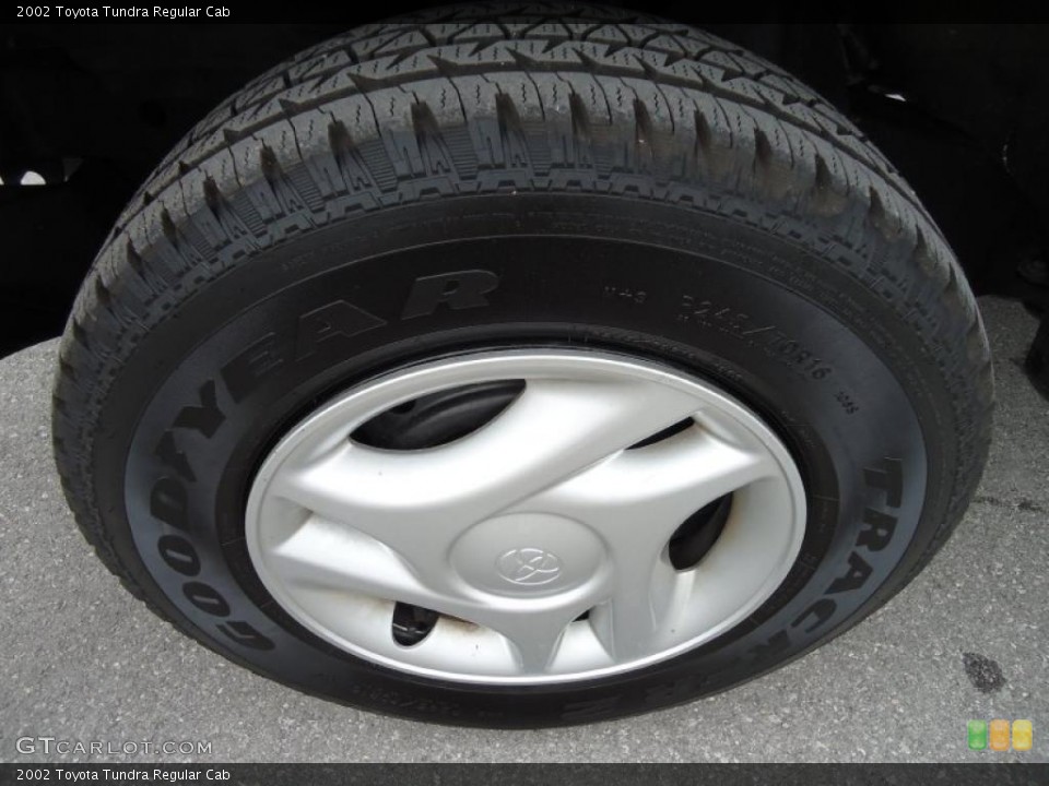 2002 Toyota Tundra Regular Cab Wheel and Tire Photo #43371028
