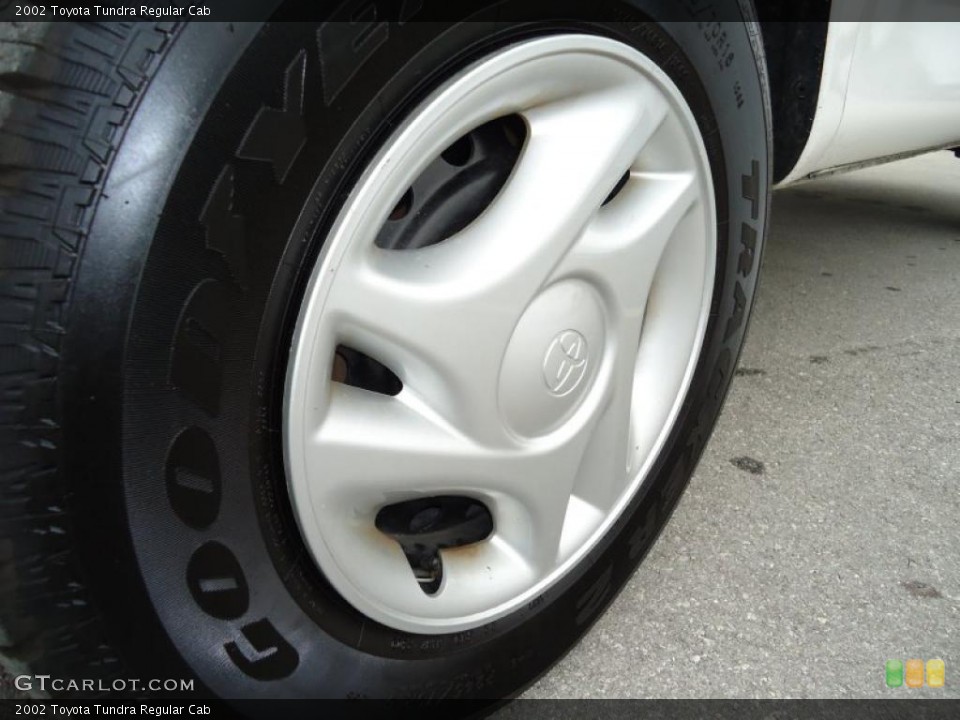 2002 Toyota Tundra Regular Cab Wheel and Tire Photo #43371048