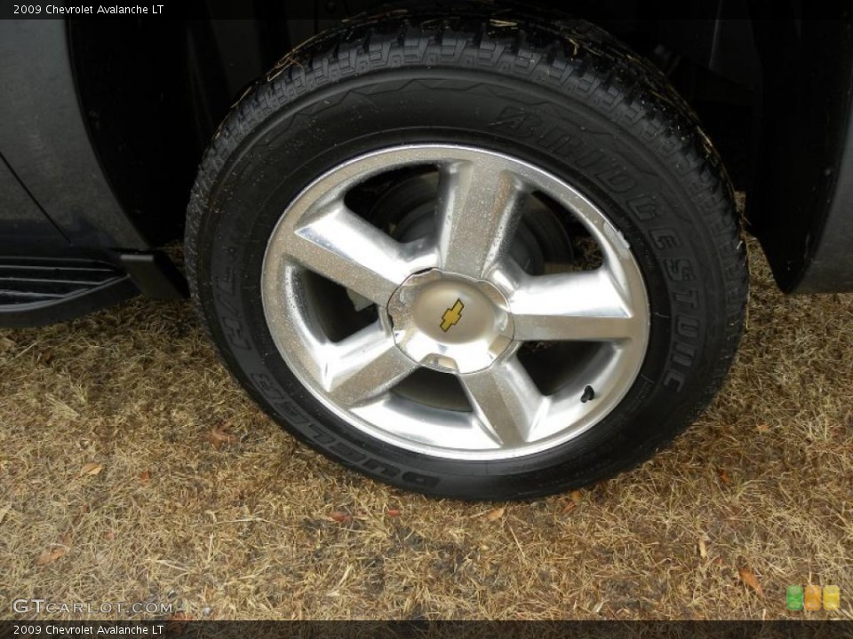 2009 Chevrolet Avalanche LT Wheel and Tire Photo #43375220