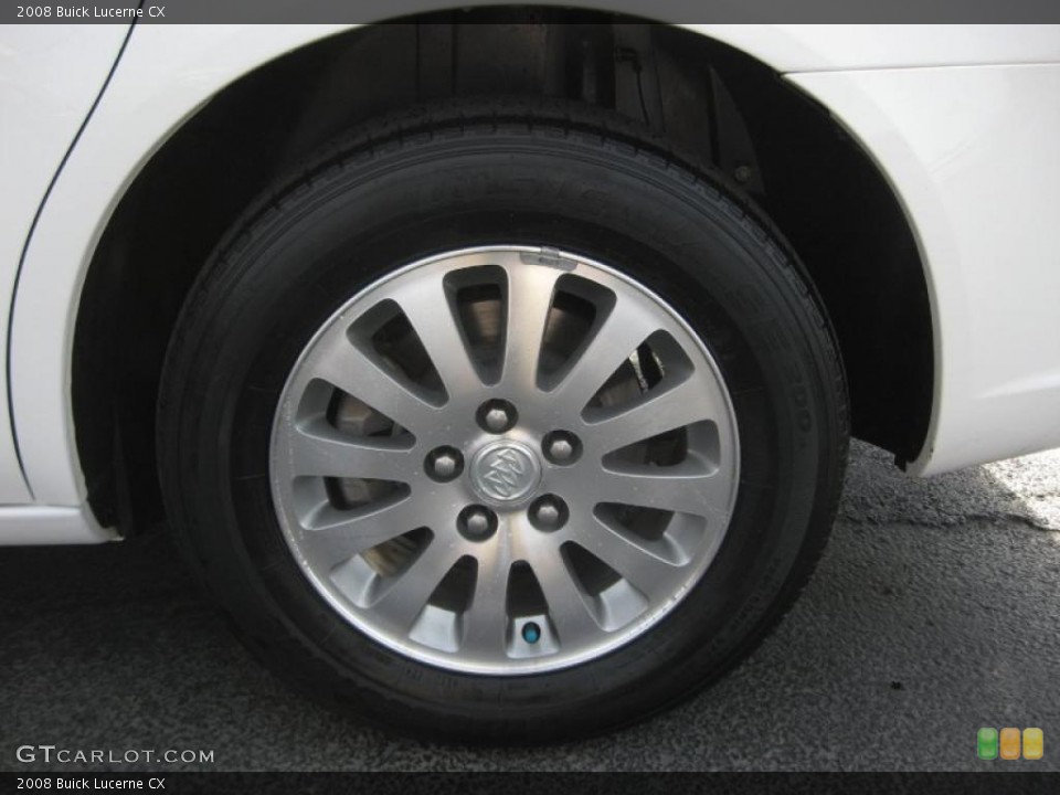 2008 Buick Lucerne CX Wheel and Tire Photo #43379527