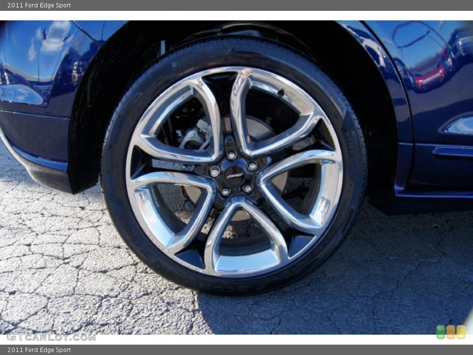 2011 Ford Edge Sport Wheel and Tire Photo #43379819