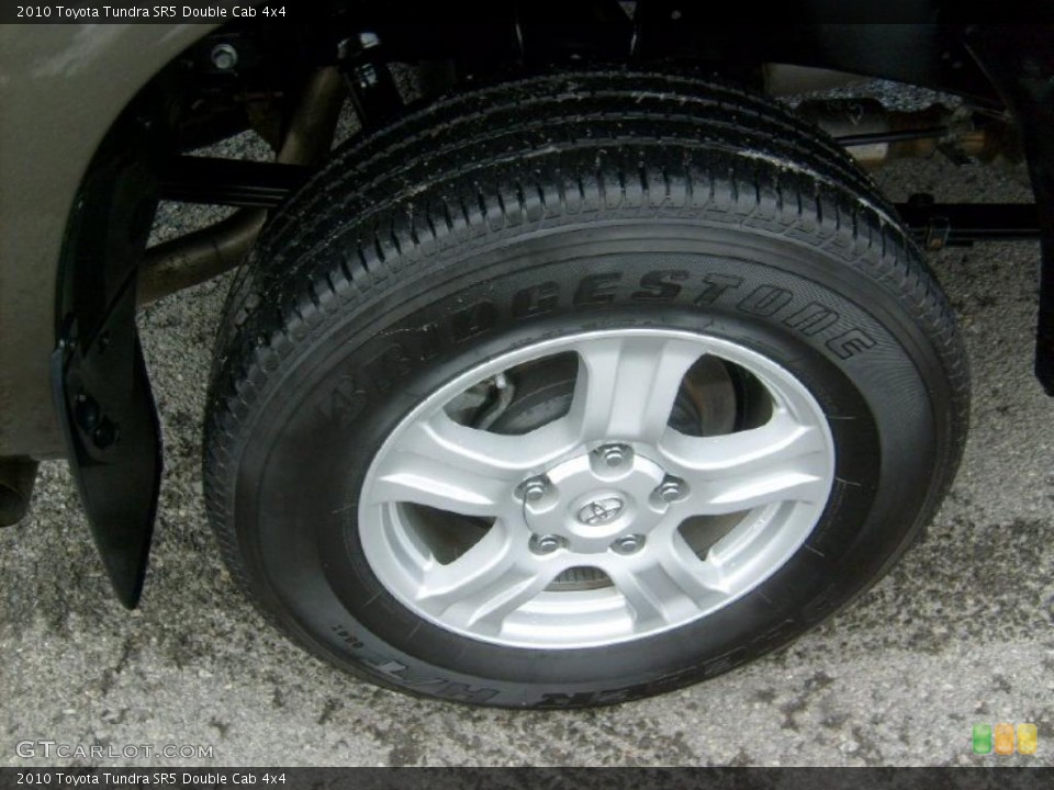 2010 Toyota Tundra SR5 Double Cab 4x4 Wheel and Tire Photo #43388426