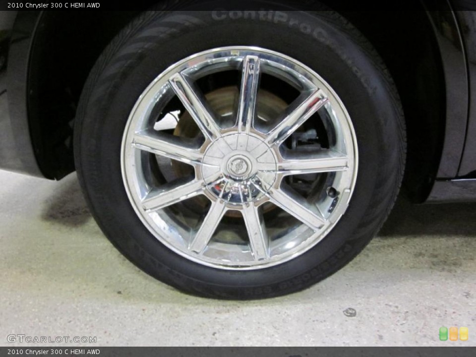 2010 Chrysler 300 C HEMI AWD Wheel and Tire Photo #43389520