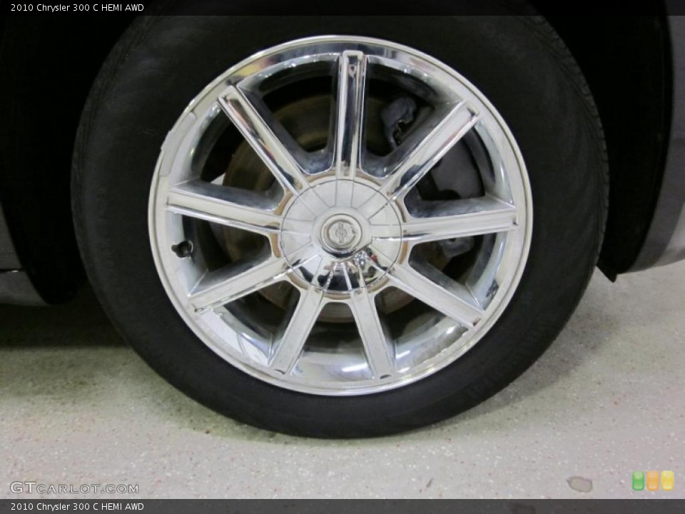 2010 Chrysler 300 C HEMI AWD Wheel and Tire Photo #43389539