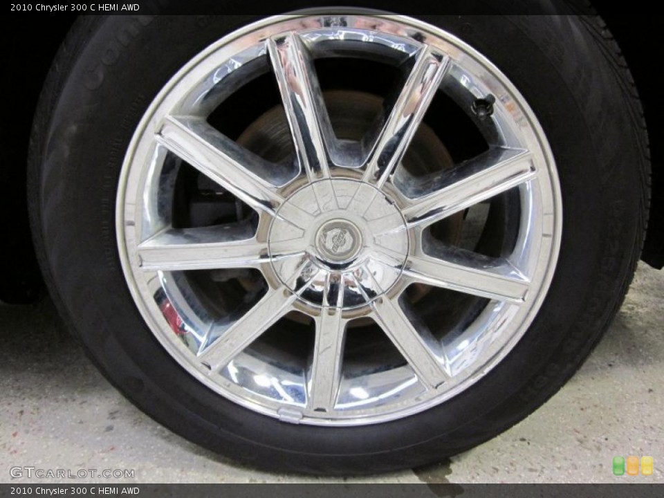 2010 Chrysler 300 C HEMI AWD Wheel and Tire Photo #43389568