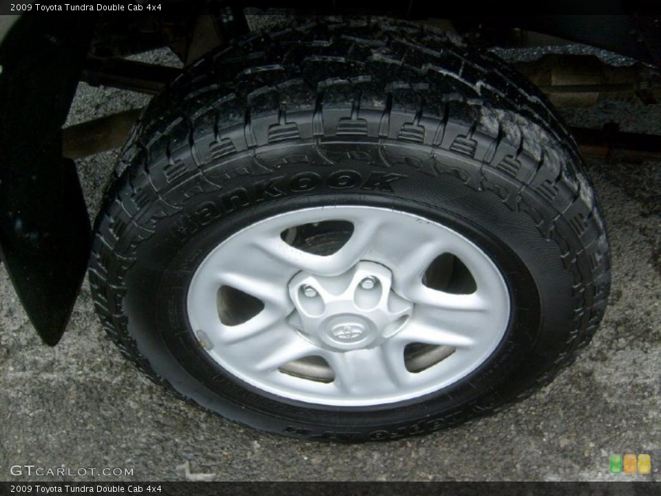 2009 Toyota Tundra Double Cab 4x4 Wheel and Tire Photo #43389879