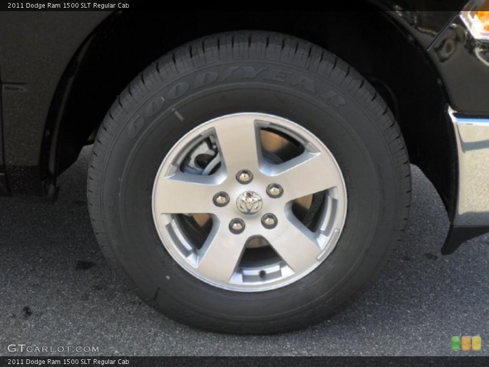 2011 Dodge Ram 1500 SLT Regular Cab Wheel and Tire Photo #43391019