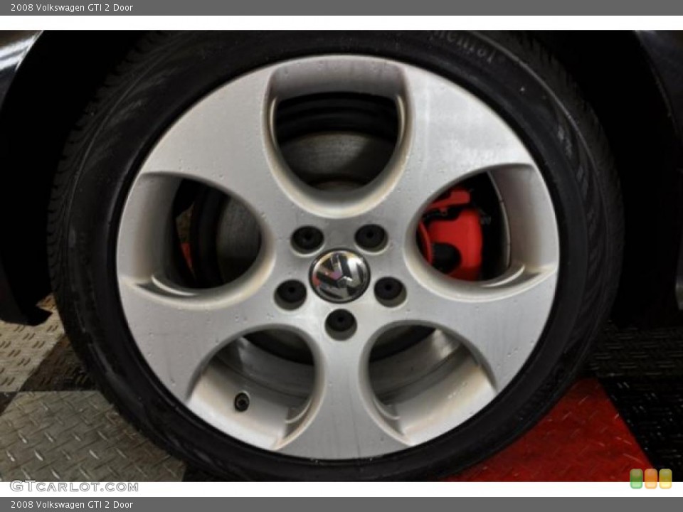 2008 Volkswagen GTI 2 Door Wheel and Tire Photo #43391283
