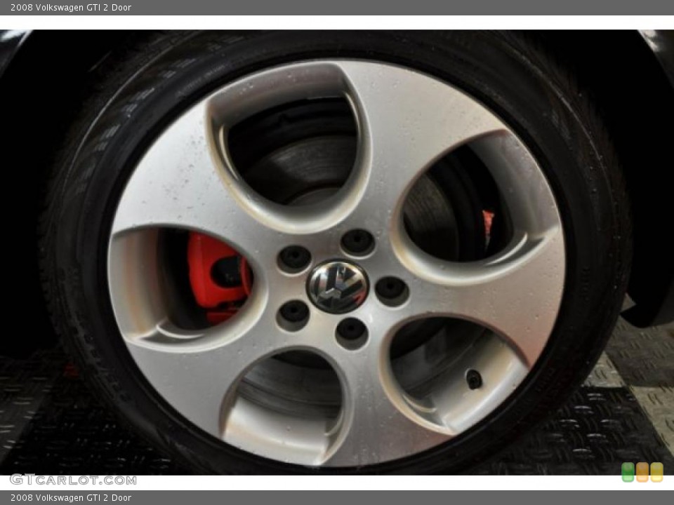 2008 Volkswagen GTI 2 Door Wheel and Tire Photo #43391299