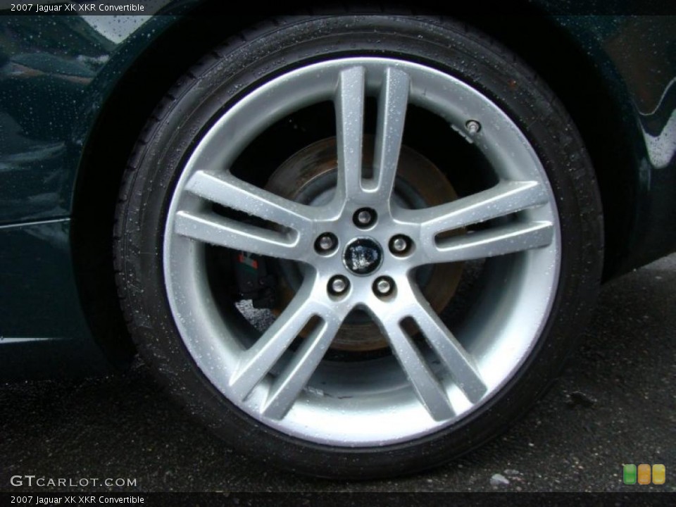 2007 Jaguar XK XKR Convertible Wheel and Tire Photo #43398196