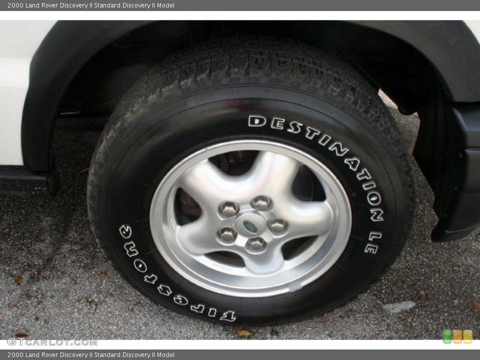 2000 Land Rover Discovery II  Wheel and Tire Photo #43412220