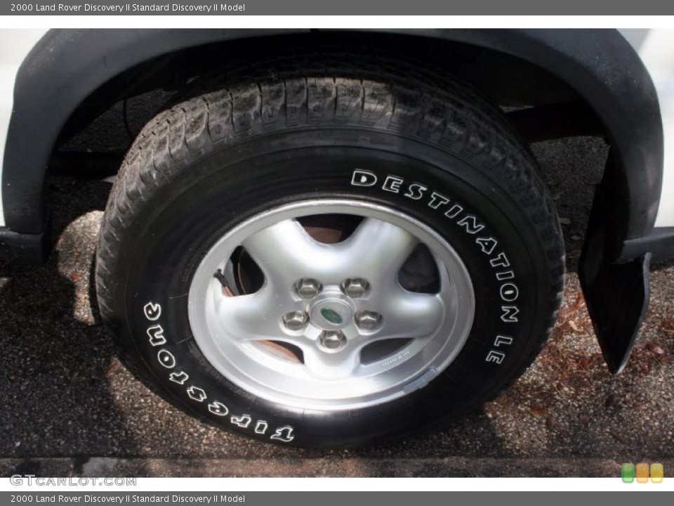 2000 Land Rover Discovery II  Wheel and Tire Photo #43412252