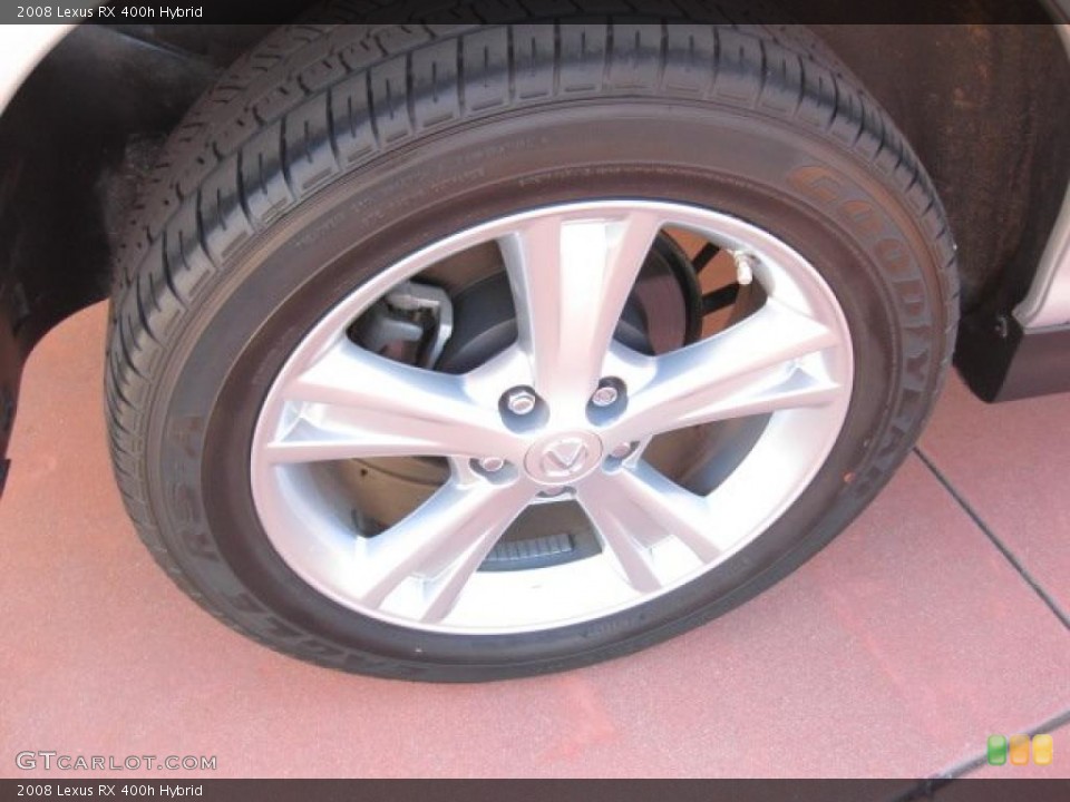 2008 Lexus RX 400h Hybrid Wheel and Tire Photo #43413224