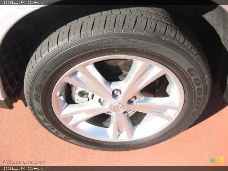 2008 Lexus RX 400h Hybrid Wheel and Tire Photo #43413262