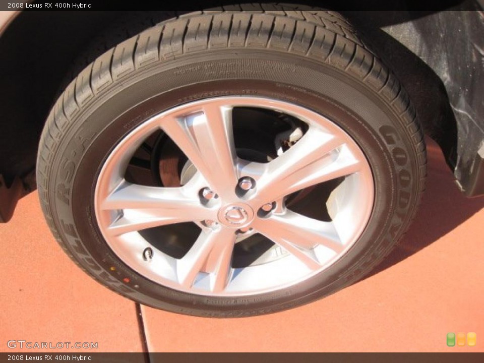 2008 Lexus RX 400h Hybrid Wheel and Tire Photo #43413276