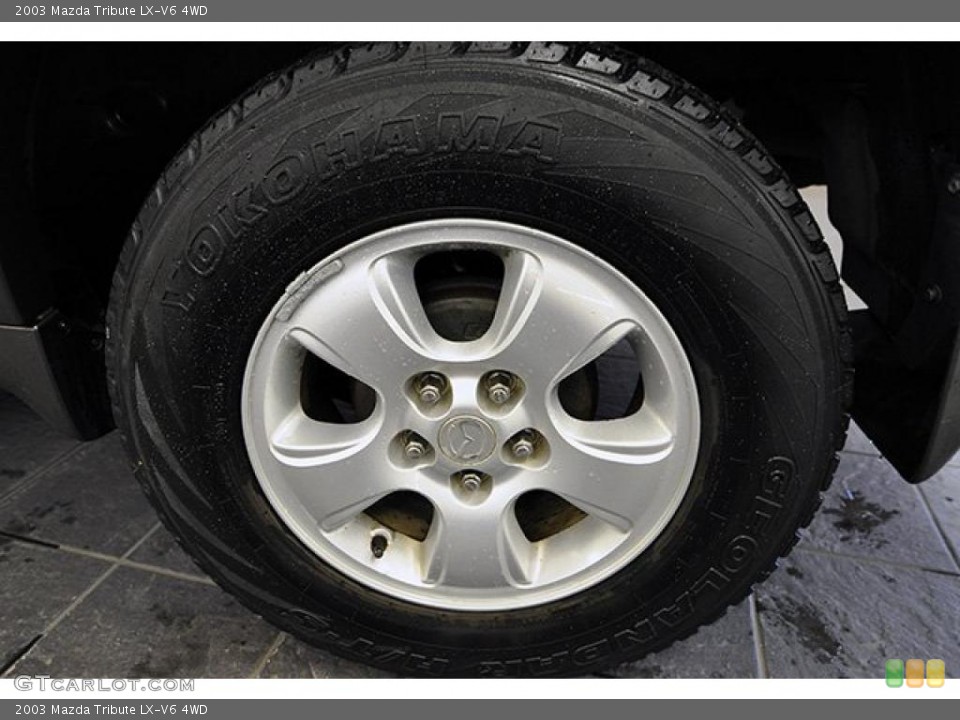 2003 Mazda Tribute LX-V6 4WD Wheel and Tire Photo #43419380