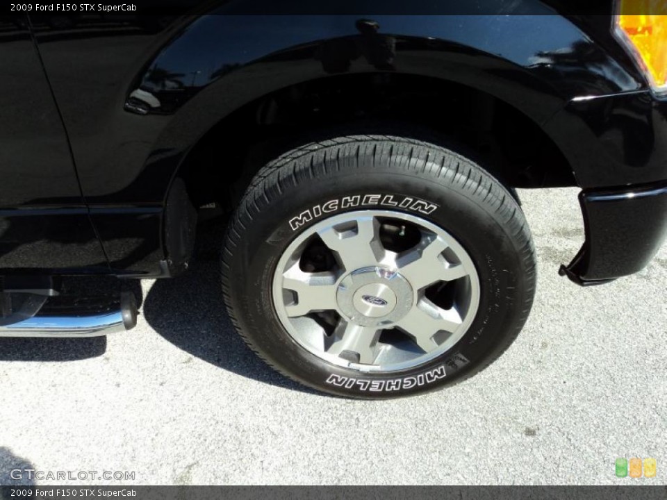 2009 Ford F150 STX SuperCab Wheel and Tire Photo #43427793