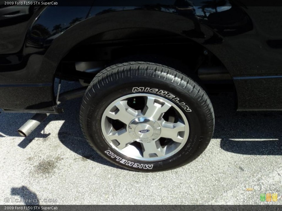 2009 Ford F150 STX SuperCab Wheel and Tire Photo #43427809