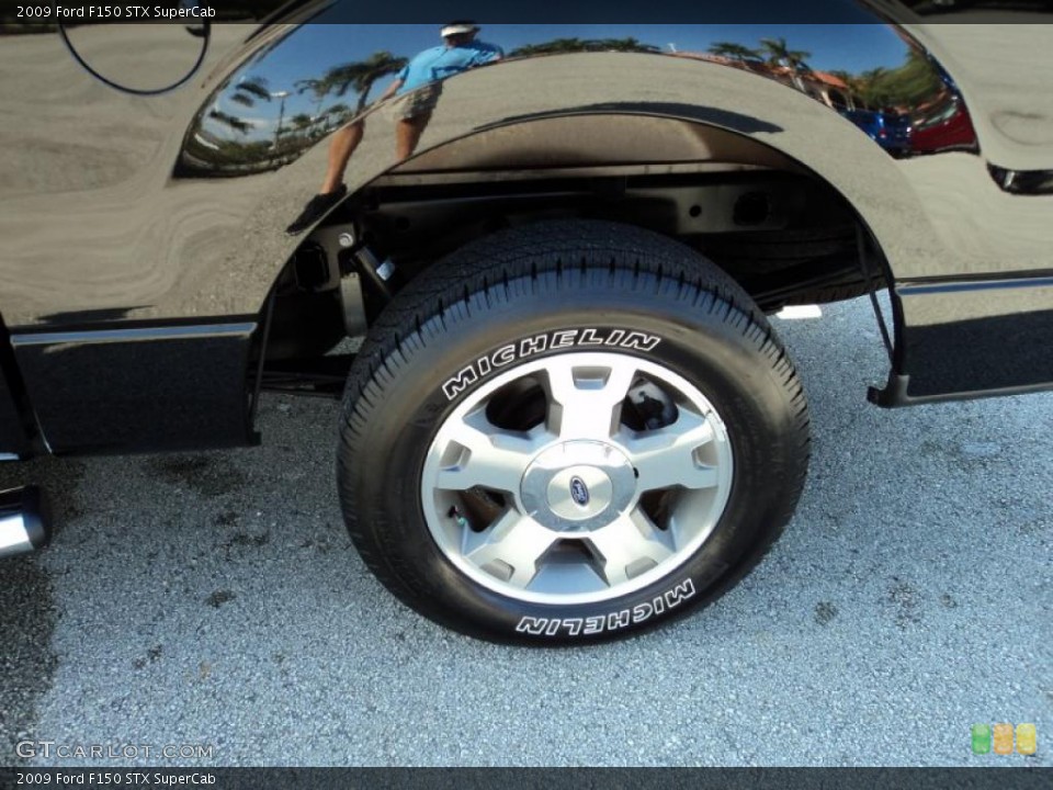 2009 Ford F150 STX SuperCab Wheel and Tire Photo #43427945