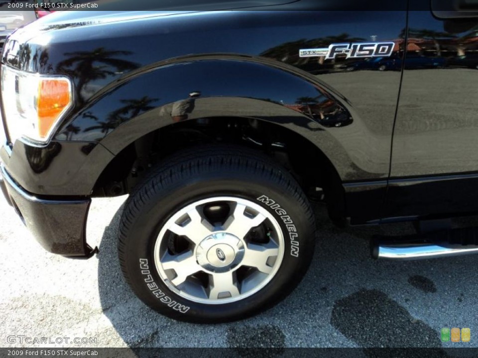 2009 Ford F150 STX SuperCab Wheel and Tire Photo #43427969