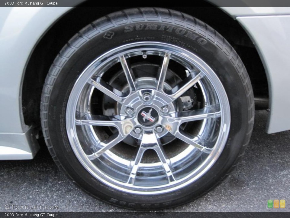 2003 Ford Mustang Custom Wheel and Tire Photo #43430349