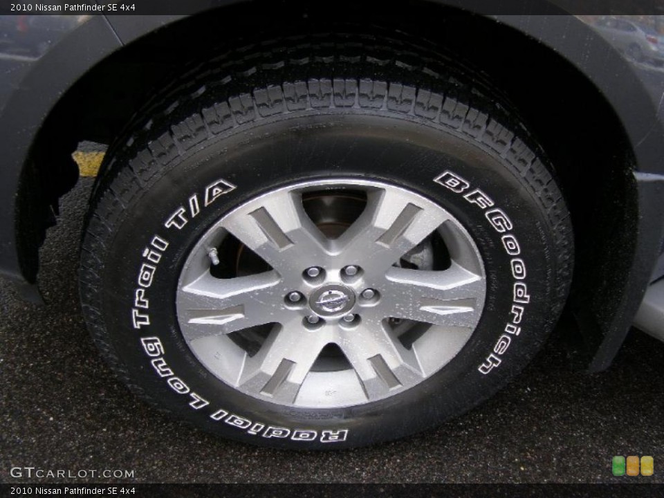 2010 Nissan Pathfinder SE 4x4 Wheel and Tire Photo 43430777