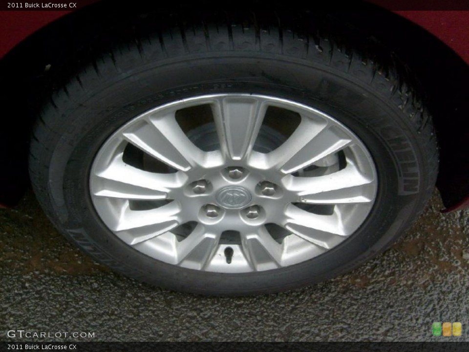 2011 Buick LaCrosse CX Wheel and Tire Photo #43431881