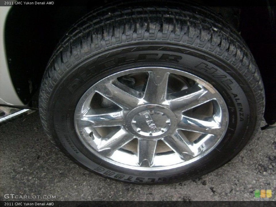 2011 GMC Yukon Denali AWD Wheel and Tire Photo #43434911