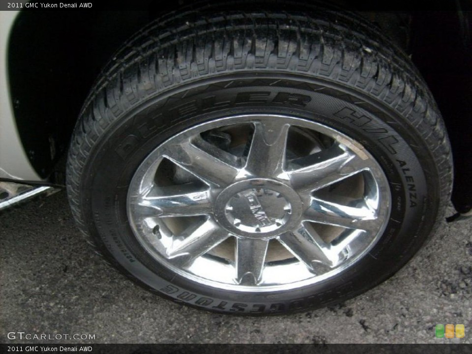 2011 GMC Yukon Denali AWD Wheel and Tire Photo #43434911