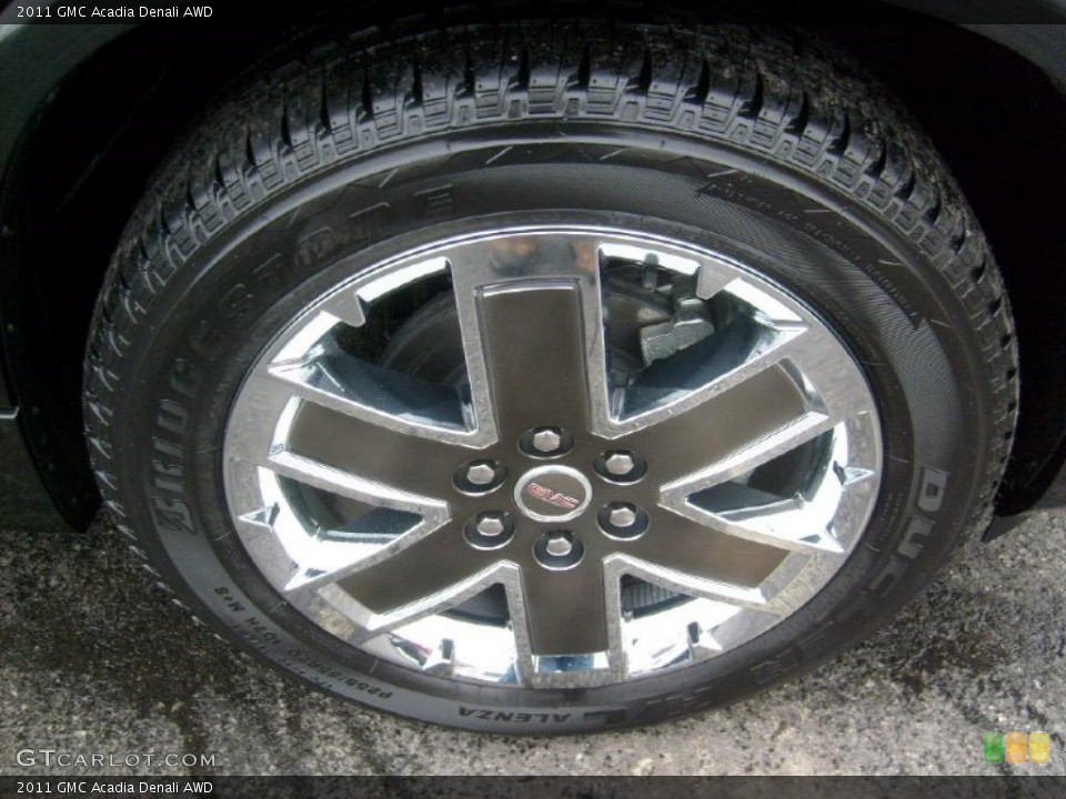 2011 GMC Acadia Denali AWD Wheel and Tire Photo #43436779