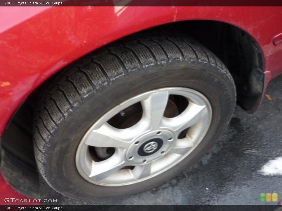 2001 Toyota Solara SLE V6 Coupe Wheel and Tire Photo #43439218
