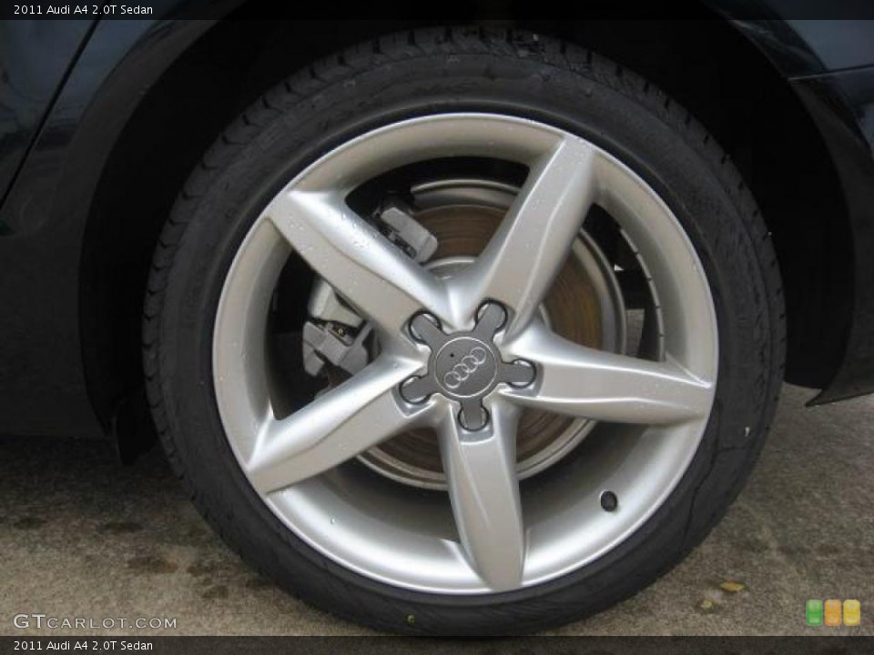 2011 Audi A4 2.0T Sedan Wheel and Tire Photo #43446716
